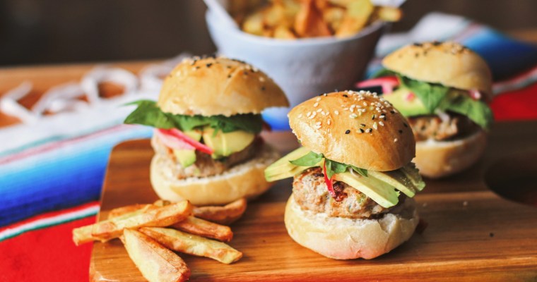 Jalapeño Lime Turkey Burgers
